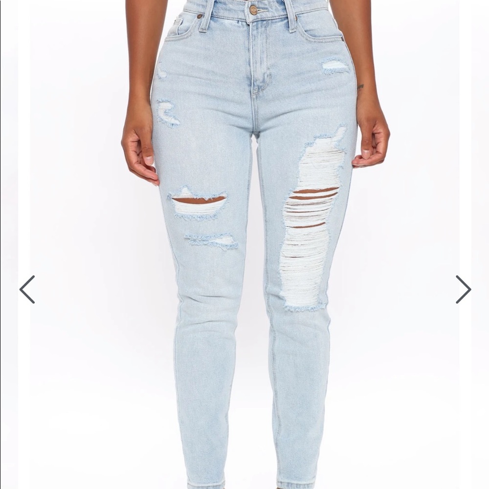 High Rise Skinny Jeans - Fashion Nova